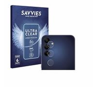 Savvies 6 Pack Screen Protector compatible with Samsung Galaxy A15 5G (ONLY Camera Lens) Protection Film Clear