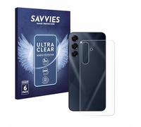 Savvies 6 Pack Screen Protector compatible with Samsung Galaxy A16 5G (Back) Protection Film Clear