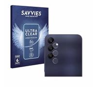 Savvies 6 Pack Screen Protector compatible with Samsung Galaxy A25 5G (ONLY Camera) Protection Film Clear