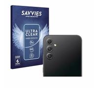 Savvies 6 Pack Screen Protector compatible with Samsung Galaxy A34 5G Enterprise Edition (ONLY Camera Lens) Protection Film Clear