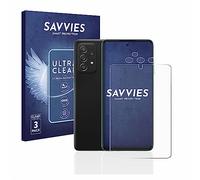 Savvies 6 Pack Screen Protector compatible with Samsung Galaxy A52s 5G (Front+Camera) Protection Film Clear