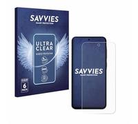 Savvies 6 Pack Screen Protector compatible with Samsung Galaxy A55 5G Protection Film Clear