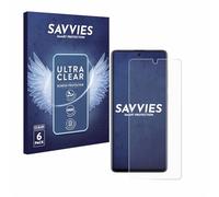 Savvies 6 Pack Screen Protector compatible with Samsung Galaxy A71 Protection Film Clear