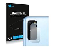 Savvies 6 Pack Screen Protector compatible with Samsung Galaxy S20 5G (ONLY Camera Lens) Protection Film Clear