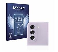 Savvies 6 Pack Screen Protector compatible with Samsung Galaxy S21 FE 5G (ONLY Camera Lens) Protection Film Clear