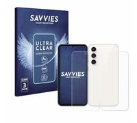 Savvies 6 Pack Screen Protector compatible with Samsung Galaxy S23 FE (Front+Back) Protection Film Clear