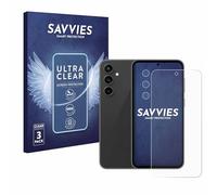 Savvies 6 Pack Screen Protector compatible with Samsung Galaxy S23 FE (Front+Camera) Protection Film Clear