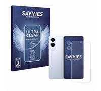 Savvies 6 Pack Screen Protector compatible with Samsung Galaxy S25 Edge (Front+Camera) Protection Film Clear