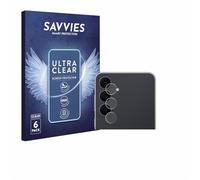 Savvies 6 Pack Screen Protector compatible with Samsung Galaxy S25 FE Enterprise Edition (ONLY Camera Lens) Protection Film Clear