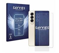 Savvies 6 Pack Screen Protector compatible with Samsung Galaxy Z Fold 4 (Front+Camera) Protection Film Clear