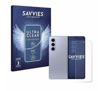 Savvies 6 Pack Screen Protector compatible with Samsung Galaxy Z Fold 5 (Front+Camera) Protection Film Clear