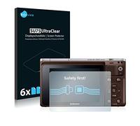 Savvies 6 Pack Screen Protector compatible with Samsung NX Mini Protection Film Clear