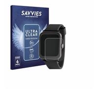 Savvies 6 Pack Screen Protector compatible with Sector Smartwatch S-08 Protection Film Clear