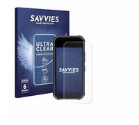 Savvies 6 Pack Screen Protector compatible with SkyCaddie Pro 5X Protection Film Clear