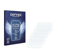 Savvies 6 Pack Screen Protector compatible with Sony Cyber-Shot DSC-T99 Protection Film Clear