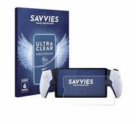 Savvies 6 Pack Screen Protector compatible with Sony Playstation Portal Protection Film Clear