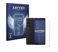 Savvies 6 Pack Screen Protector compatible with Sony Xperia 1 V (Front+Camera) Protection Film Clear