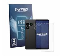Savvies 6 Pack Screen Protector compatible with Sony Xperia 1 VIII (Front+Camera) Protection Film Clear