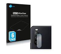 Savvies 6 Pack Screen Protector compatible with Sony Xperia 10 III (ONLY Camera Lens) Protection Film Clear