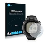 Savvies 6 Pack Screen Protector compatible with Suunto D4i Novo Protection Film Clear