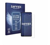 Savvies 6 Pack Screen Protector compatible with TCL 50 Pro NXTPaper 5G Protection Film Clear
