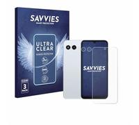 Savvies 6 Pack Screen Protector compatible with Telekom T Phone 3 (Front+Camera) Protection Film Clear