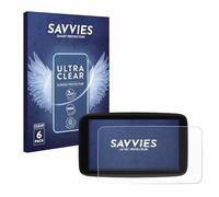 Savvies 6 Pack Screen Protector compatible with TomTom GO Classic 5" (2nd generation) Protection Film Clear