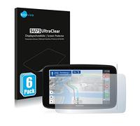 Savvies 6 Pack Screen Protector compatible with TomTom GO Discover 6" Protection Film Clear