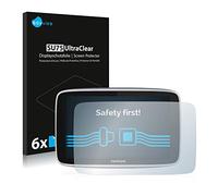 Savvies 6 Pack Screen Protector compatible with TomTom GO Premium X/TomTom GO Premium (6'') Protection Film Clear