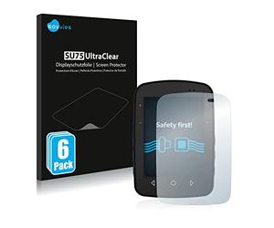 Savvies 6 Pack Screen Protector compatible with TwoNav Terra Protection Film Clear