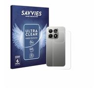 Savvies 6 Pack Screen Protector compatible with Xiaomi 15T (Back) Protection Film Clear