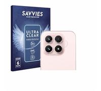 Savvies 6 Pack Screen Protector compatible with Xiaomi 17 (ONLY Camera Lens) Protection Film Clear