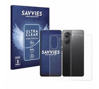 Savvies 6 Pack Screen Protector compatible with Xiaomi Poco X7 Pro (Front+Back) Protection Film Clear