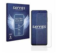 Savvies 6 Pack Screen Protector compatible with Xiaomi Redmi Note 10 5G Protection Film Clear