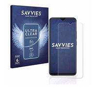 Savvies 6 Pack Screen Protector compatible with Xiaomi Redmi Note 8T Protection Film Clear