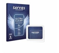 Savvies 6 Pack Screen Protector compatible with Xiaomi Smart Temperature and Humidity Monitor 3 Mini Protection Film Clear