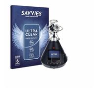 Savvies 6 Pack Screen Protector compatible with Zoom H3-VR Protection Film Clear
