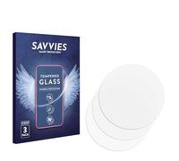 Savvies Armoured Glass compatible with Casio G-Shock GM-2110D (3 Pack) Tempered Glass Screen Protector [Shockproof, 9H Ultra Hard]