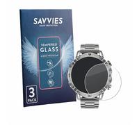 Savvies Armoured Glass compatible with LIGE EF18 1.7" (3 Pack) Tempered Glass Screen Protector [Shockproof, 9H Ultra Hard]