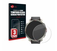Savvies Armoured Glass compatible with Polar Grit X Pro Titan (3 Pack) Tempered Glass Screen Protector [Shockproof, 9H Ultra Hard]