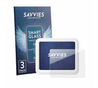 Savvies Glass Film compatible with SwitchBot Meter Pro | 3 Pack Clear Screen Protection Made in Germany Glass-Film 9H Scratch Resistant High Clarity Hybrid Glass