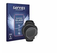 Savvies Glass Srceen Protector compatible with Garmin Instinct Crossover Solar