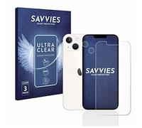 Savvies Protection Film compatible with Apple iPhone 13