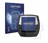 Savvies Protection Film compatible with Bosch Intuvia Active Line | 6 Pack Clear Screen Protection Made in Germany Anti-Scratch Transparent Foil