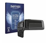 Savvies Protection Film compatible with Bosch Purion 200 | 6 Pack Clear Screen Protection Made in Germany Anti-Scratch Transparent Foil