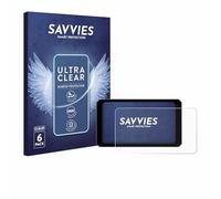 Savvies Protection Film compatible with Chigee AIO-6 Max | 6 Pack Clear Screen Protection Made in Germany Anti-Scratch Transparent Foil