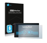 Savvies Protection Film compatible with Garmin DriveSmart 66 | 6 Pack Clear Screen Protection Made in Germany Anti-Scratch Transparent Foil