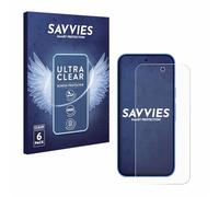 Savvies Protection Film compatible with Google Pixel 10 | 6 Pack Clear Screen Protection Made in Germany Anti-Scratch Transparent Foil