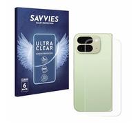 Savvies Protection Film compatible with Google Pixel 10 Pro Fold | (Back) 6 Pack Clear Screen Protection Made in Germany Anti-Scratch Transparent Foil