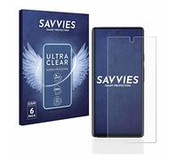 Savvies Protection Film compatible with Google Pixel 6a | 6 Pack Clear Screen Protection Made in Germany Anti-Scratch Transparent Foil